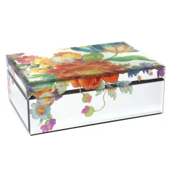 MacKenzie-Childs Flower Market Reflections Jewelry Box
