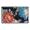 Hot MacKenzie-Childs Flower Market Reflections Rug - Black - 3' X 5'