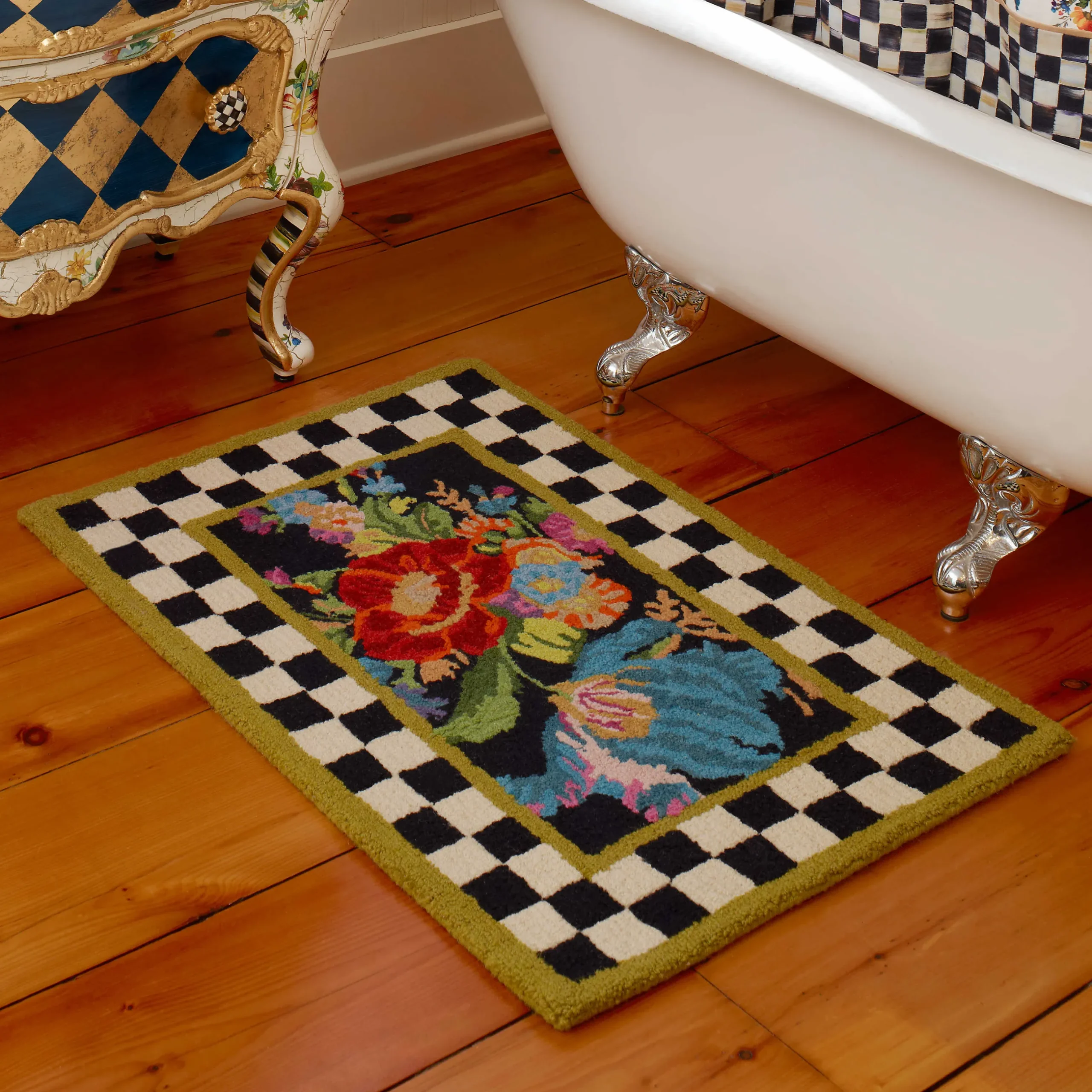Sale MacKenzie-Childs Flower Market Rug - 2' X 3'