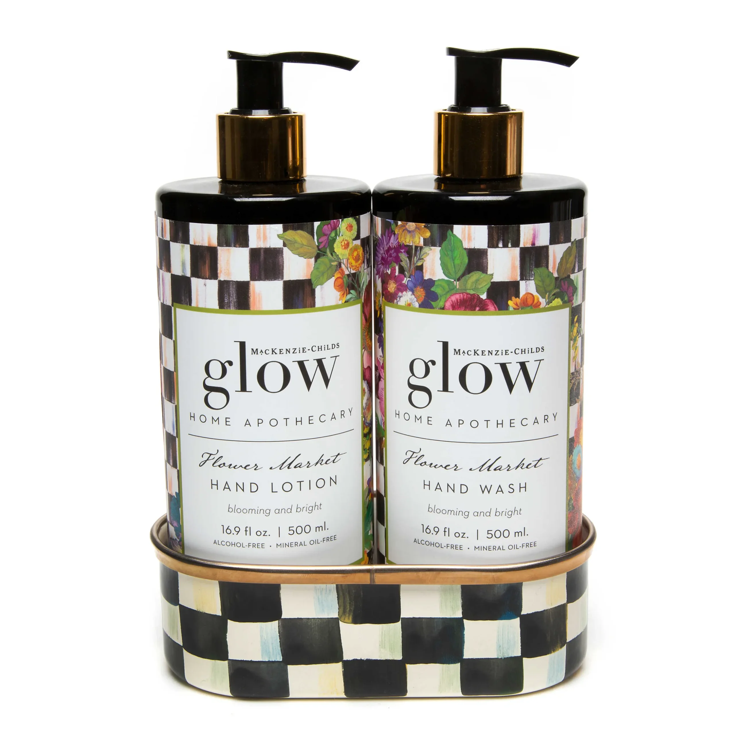 Sale MacKenzie-Childs Flower Market Soap & Lotion Caddy Set