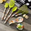 Clearance MacKenzie-Childs Flower Market Spoon Rest - White