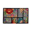 MacKenzie-Childs Flower Market Trellis Rug - Black - 2'3" X 3'9"