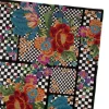 MacKenzie-Childs Flower Market Trellis Rug - Black - 8' X 10'