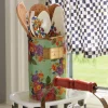 Hot MacKenzie-Childs Flower Market Utensil Holder - Green