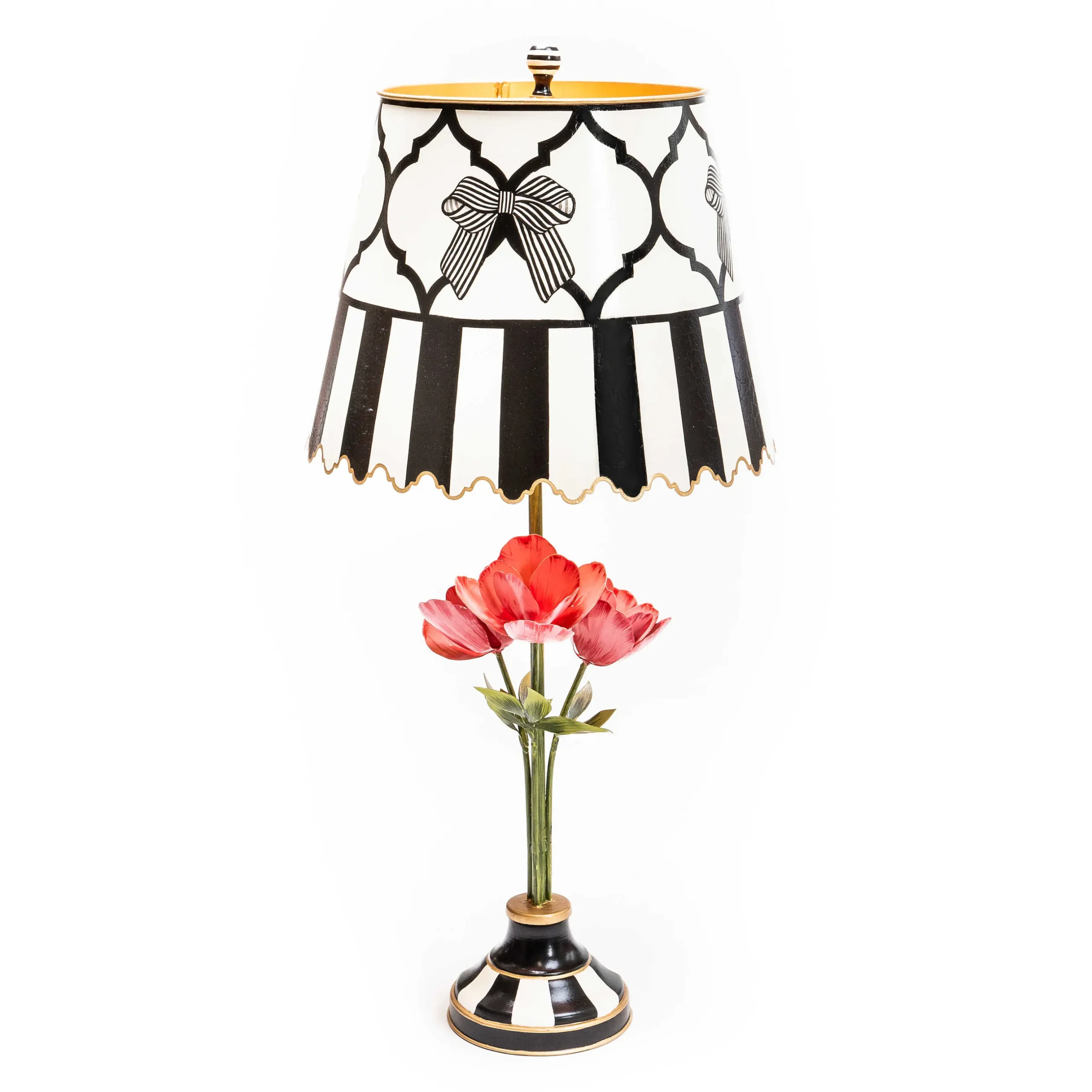 Outlet MacKenzie-Childs Flower Show Table Lamp