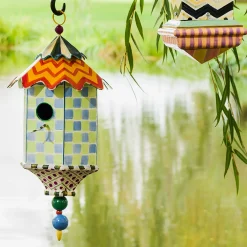 Sale MacKenzie-Childs Flyer'S Folly Birdhouse