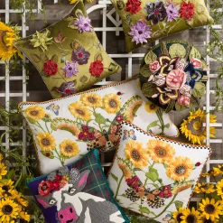 Online MacKenzie-Childs Frida Cowlo Pillow