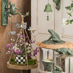 Clearance MacKenzie-Childs Frog Plant Hanger