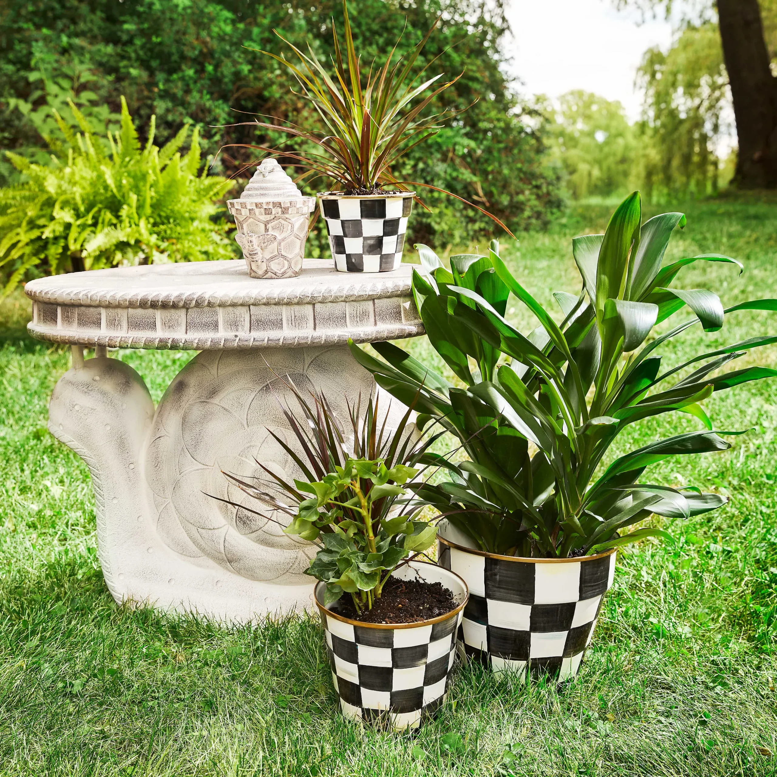 Sale MacKenzie-Childs Garden Snail Table