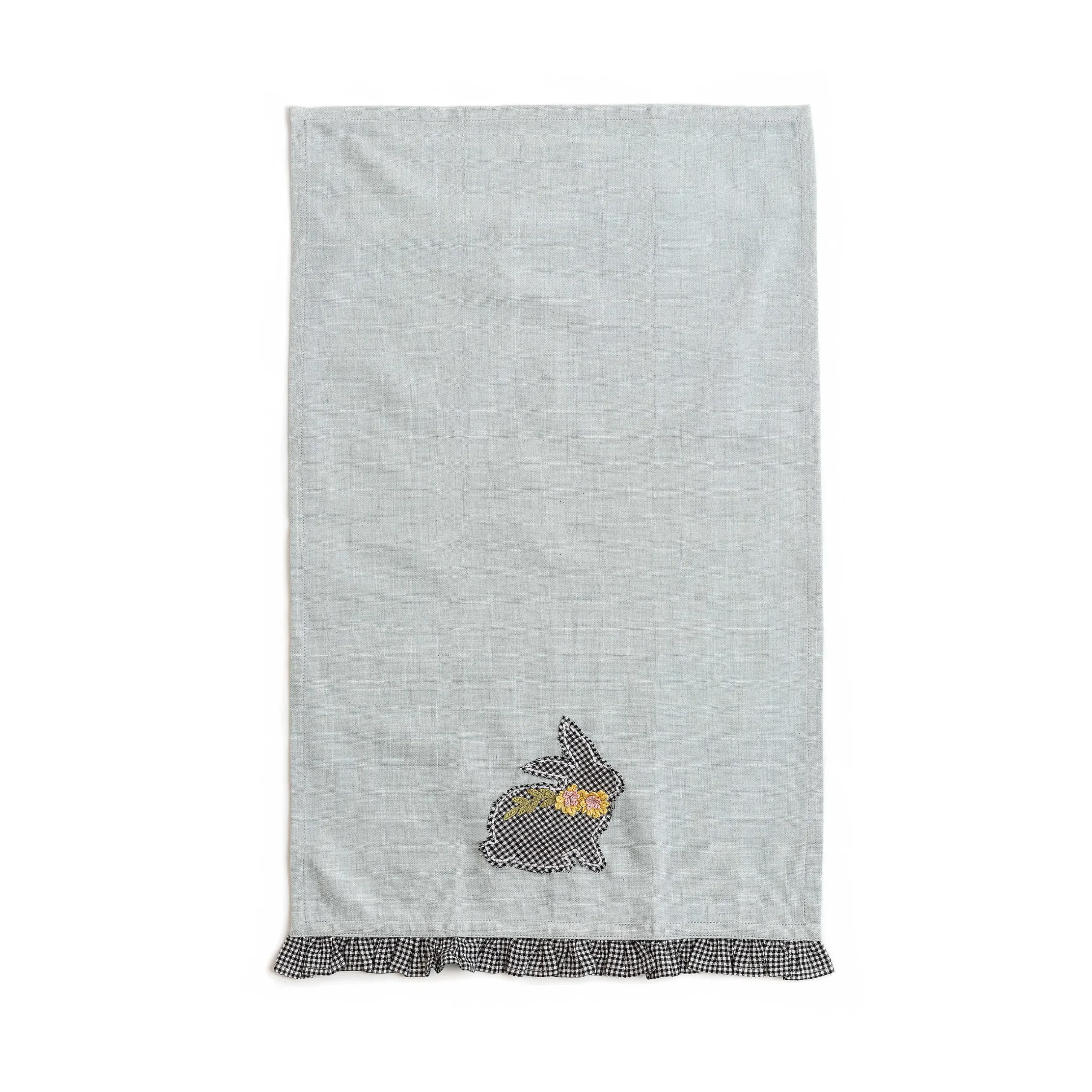 Outlet MacKenzie-Childs Gingham Bunny Dish Towel