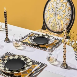 Outlet MacKenzie-Childs Gold Check Flatware - 5-Piece Place Setting