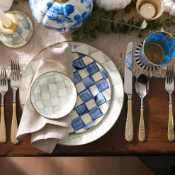 Outlet MacKenzie-Childs Gold Check Flatware - 5-Piece Place Setting