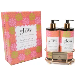 Best MacKenzie-Childs Grapefruit Twist Soap & Lotion Caddy Set