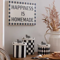 New MacKenzie-Childs Happiness Is Homemade Sign