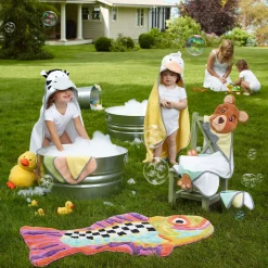 Discount MacKenzie-Childs Happy Fish Bath Rug