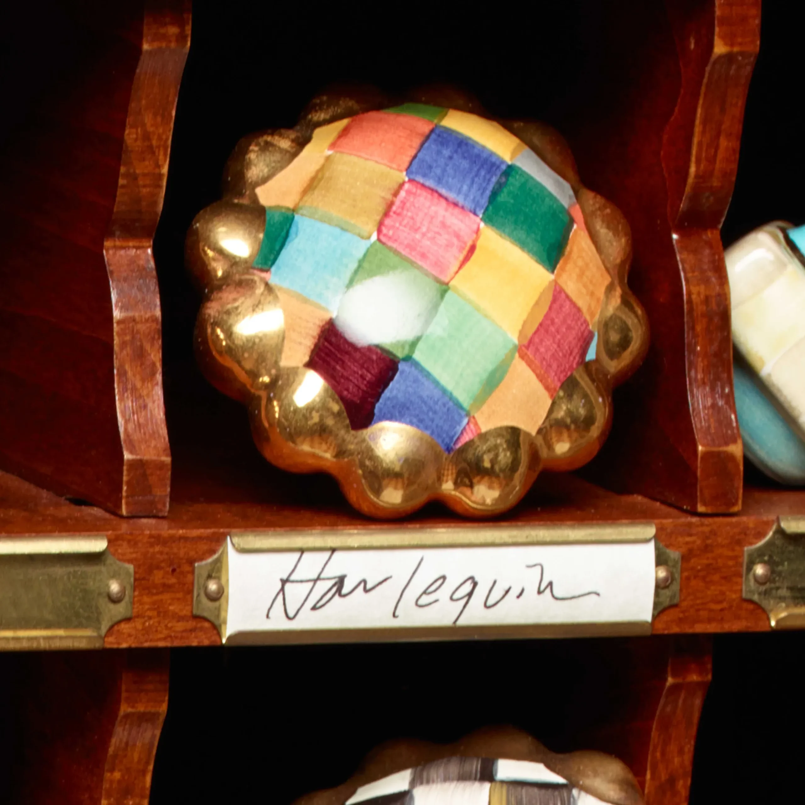Clearance MacKenzie-Childs Harlequin Round Knob