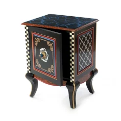 New MacKenzie-Childs Helix Accent Cabinet