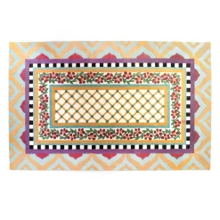 Clearance MacKenzie-Childs Hitchcock Field Rug - 5' X 8'