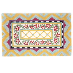 Sale MacKenzie-Childs Hitchcock Field Rug - 2'3" X 3'9"