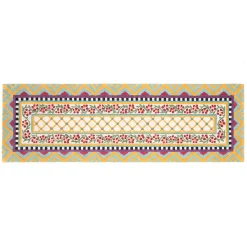 Outlet MacKenzie-Childs Hitchcock Field Rug - 2'6" X 8' Runner