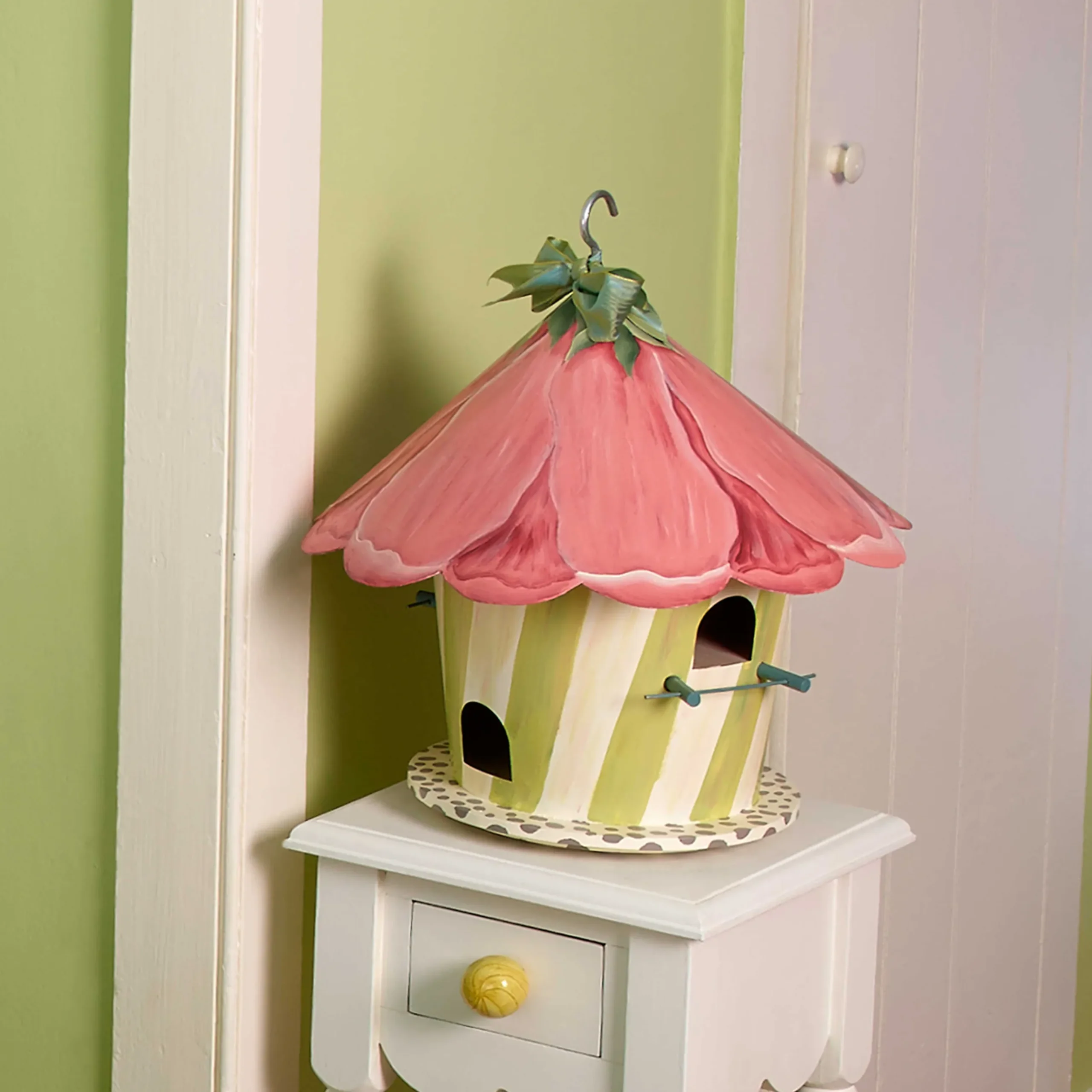 Outlet MacKenzie-Childs Hollyhock Birdhouse