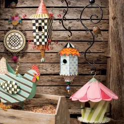 Outlet MacKenzie-Childs Hollyhock Birdhouse
