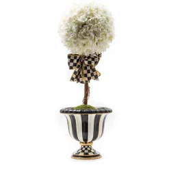 New MacKenzie-Childs Ivory Topiary Drop In -Small