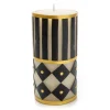 Discount MacKenzie-Childs Jester Pillar Candle - 6"