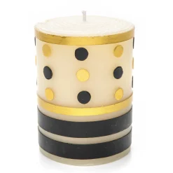 Sale MacKenzie-Childs Jester Pillar Candle - 4"