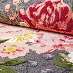 Best MacKenzie-Childs Kew Gardens Rug - 6' Round