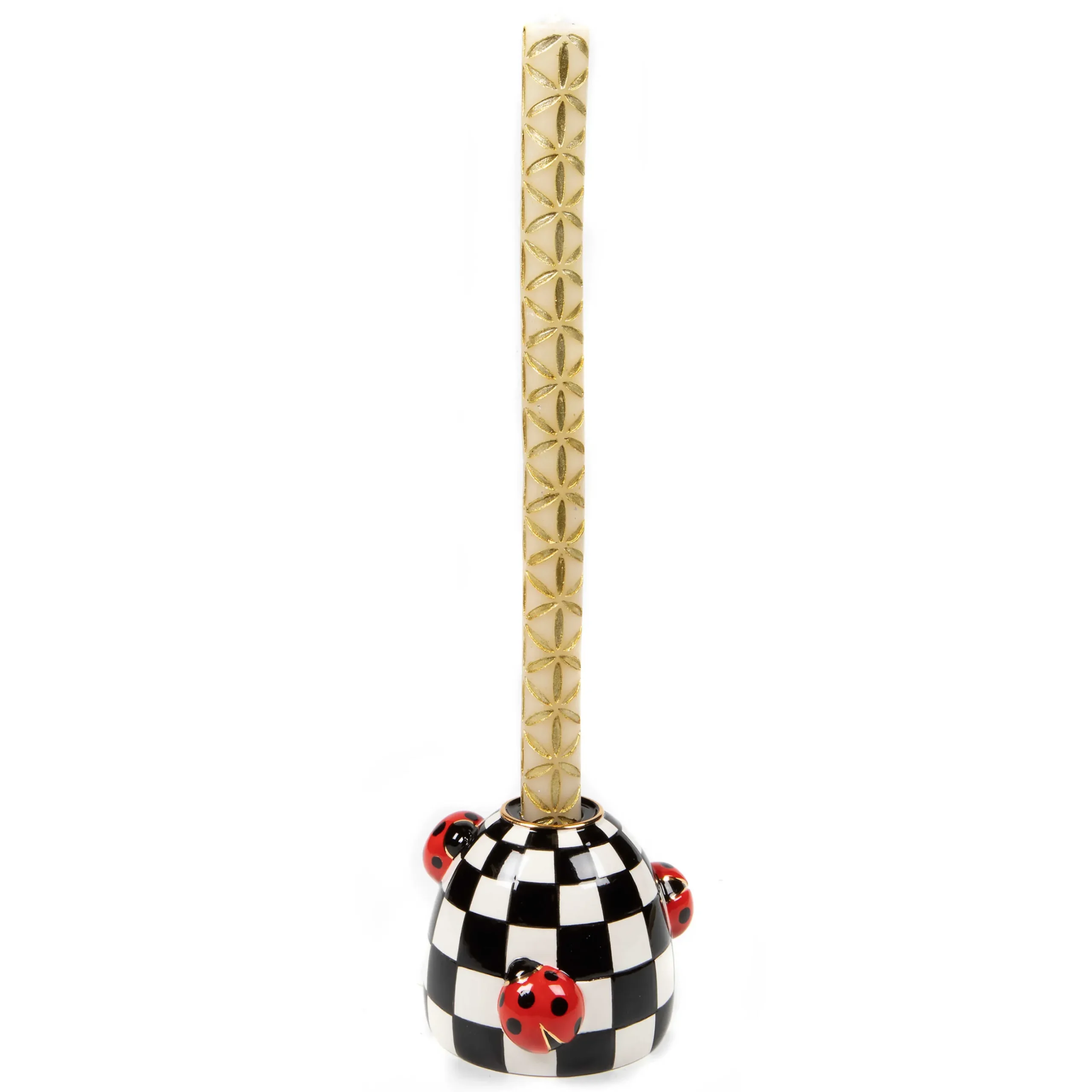 Sale MacKenzie-Childs Ladybug Candle Holder