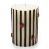 Clearance MacKenzie-Childs Ladybug Pillar Candle - 4"