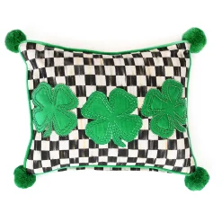 Online MacKenzie-Childs Lucky Clover Lumbar Pillow