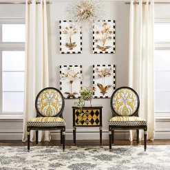 MacKenzie-Childs Marquee Daisy Wall Art