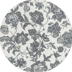 New MacKenzie-Childs Marquee Floral Rug - 6' Round