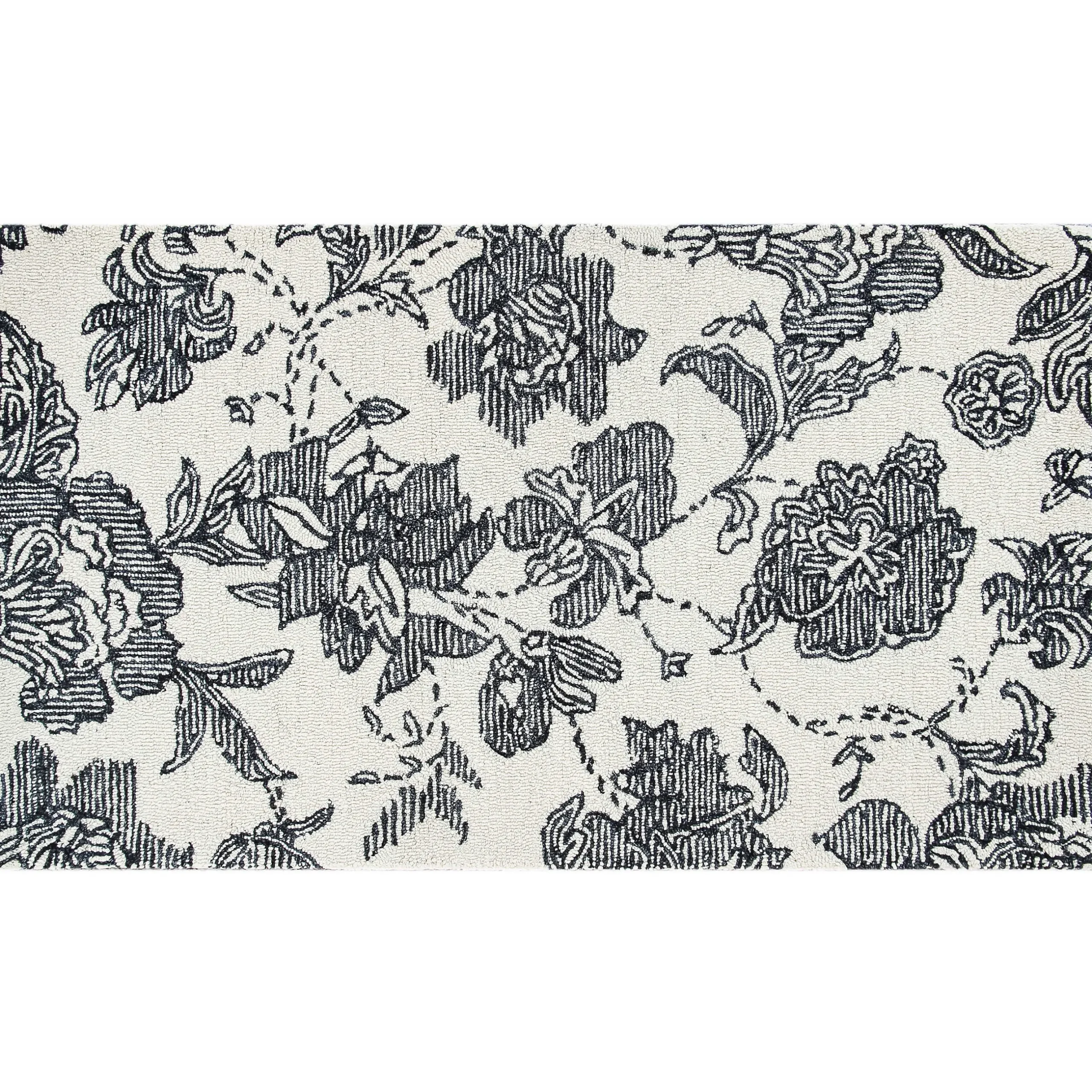 Online MacKenzie-Childs Marquee Floral Rug - 3' X 5'