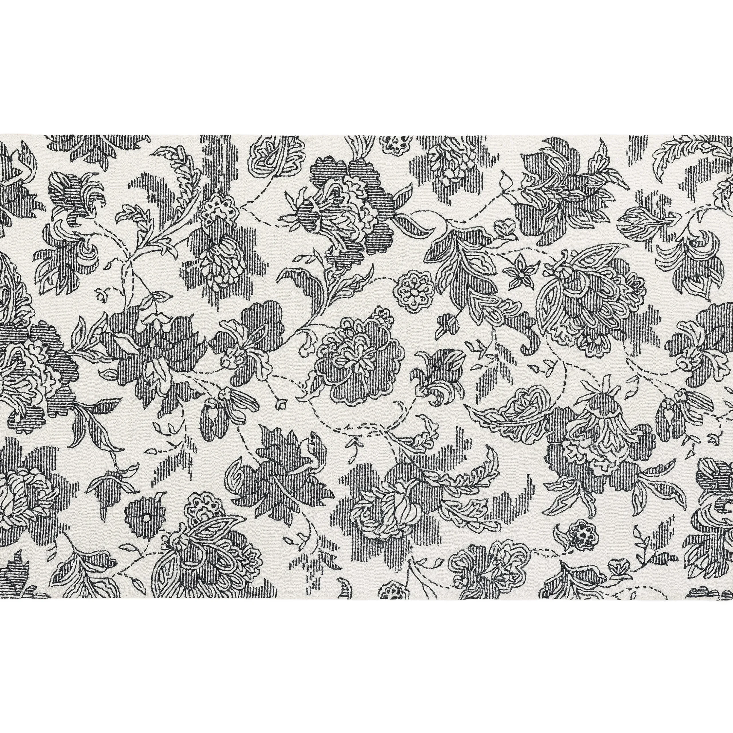 Online MacKenzie-Childs Marquee Floral Rug - 5' X 8'