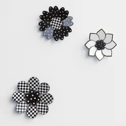 Hot MacKenzie-Childs Marquee Wall Flowers - Set Of 3