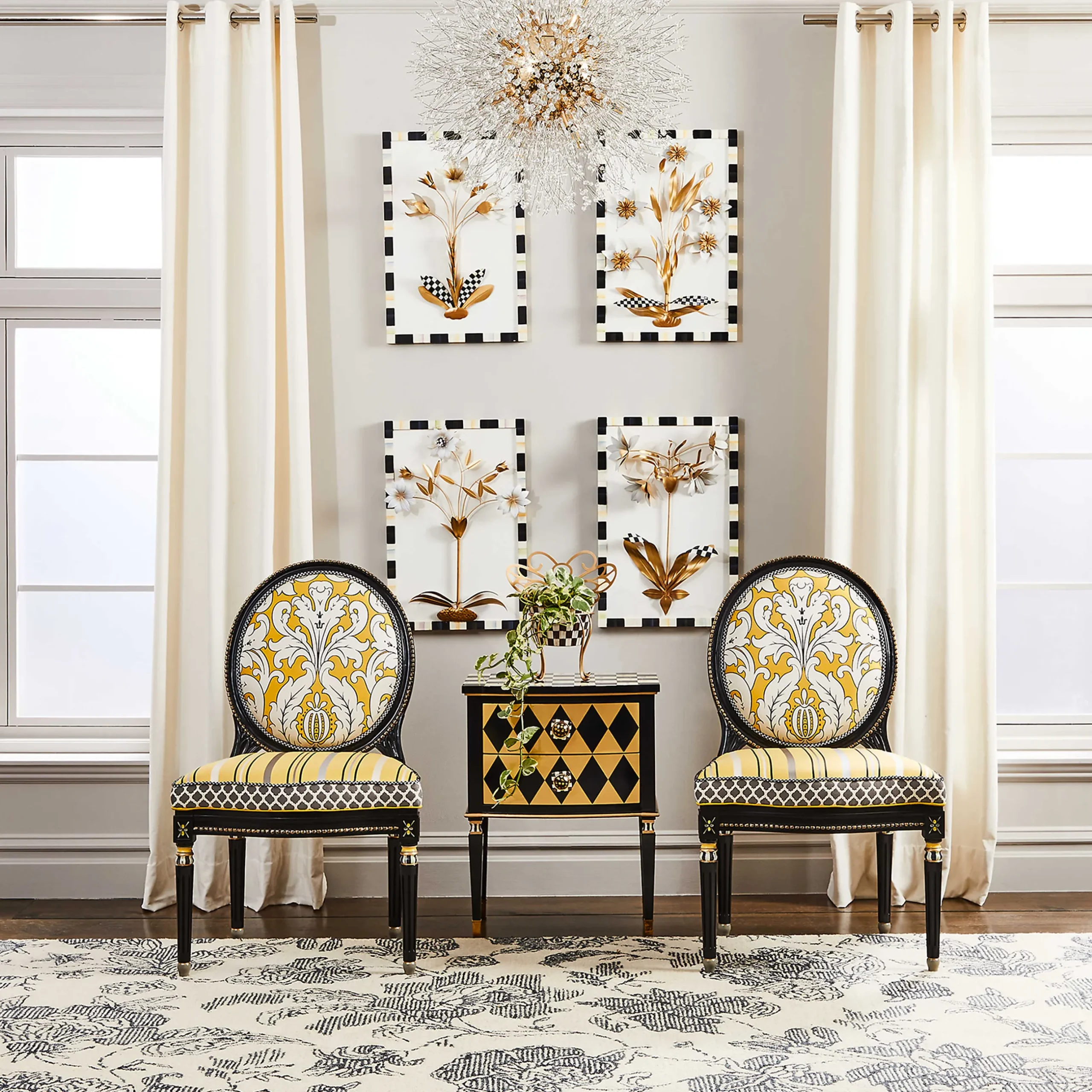 Sale MacKenzie-Childs Masquerade Accent Chest