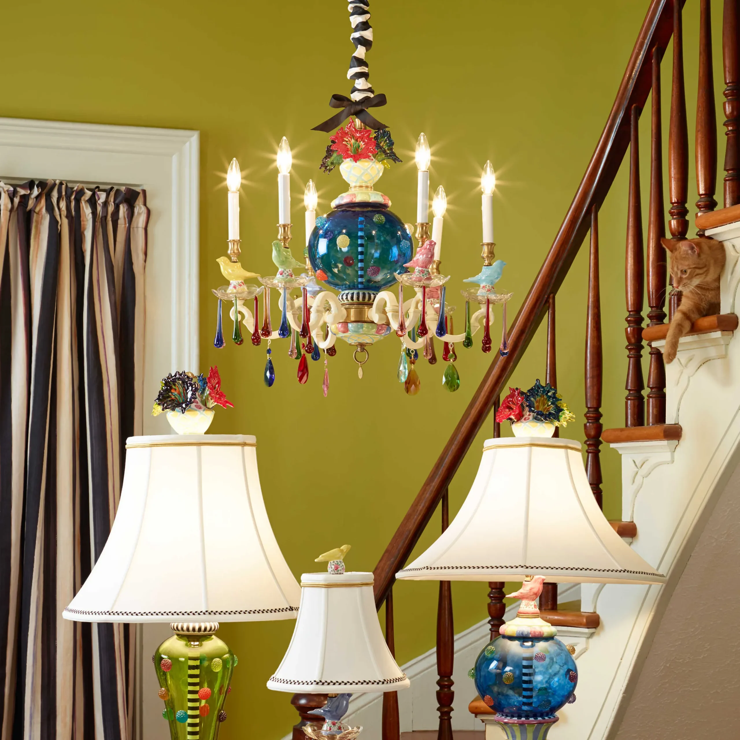Online MacKenzie-Childs Merrifield Chandelier - Small