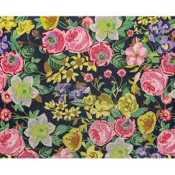 Clearance MacKenzie-Childs Midnight Floral Rug - 8' X 10'