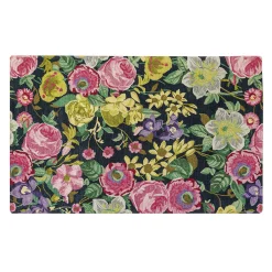 Outlet MacKenzie-Childs Midnight Floral Rug - 5' X 8'