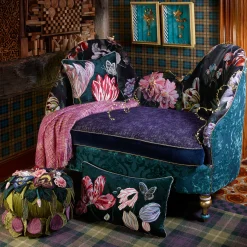 MacKenzie-Childs Moonlight Garden Footstool