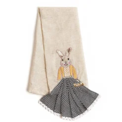 Clearance MacKenzie-Childs Ms. Bunny Dish Towel