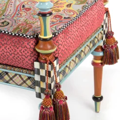 Outlet MacKenzie-Childs Musette Bench - 4'