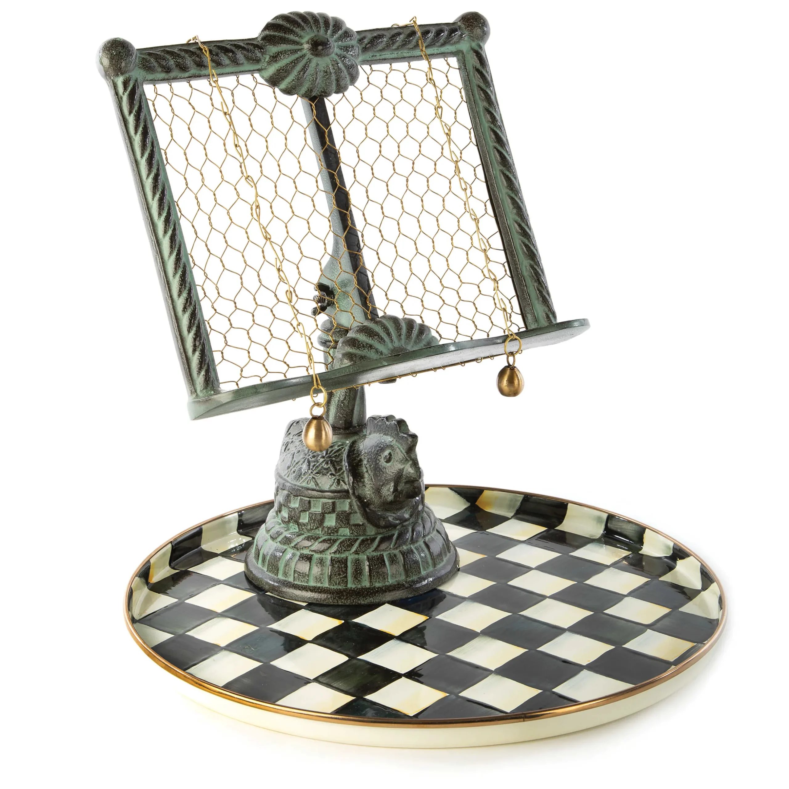 Discount MacKenzie-Childs Nesting Chicken Cookbook Stand