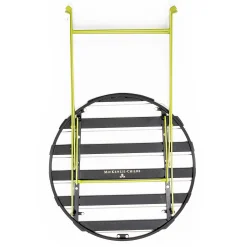 Outlet MacKenzie-Childs Outdoor Black & White Metal Bistro Table