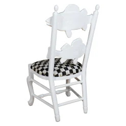 Outlet MacKenzie-Childs Outdoor Fish Chair - Courtly Check