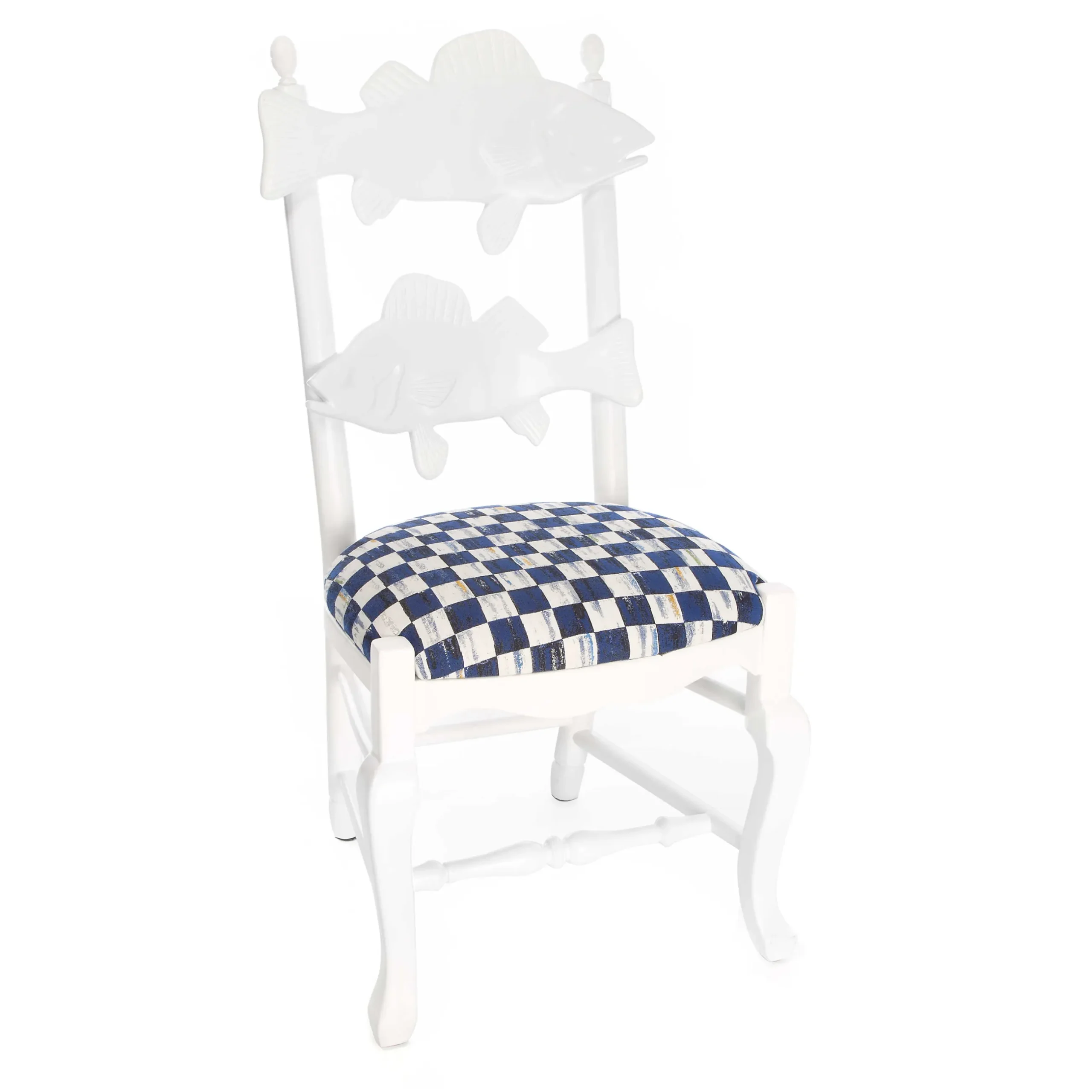 Online MacKenzie-Childs Outdoor Fish Chair - Royal Check