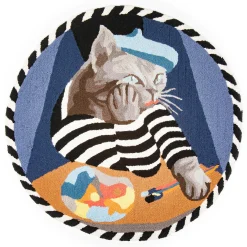 MacKenzie-Childs Pablo Picatsso Rug - 3' Round